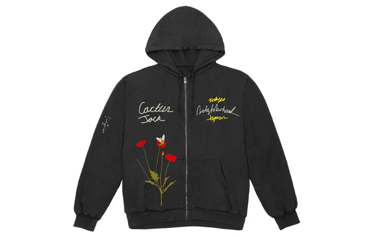 Travis Scott x NEIGHBORHOOD Carousel Hoodie Black