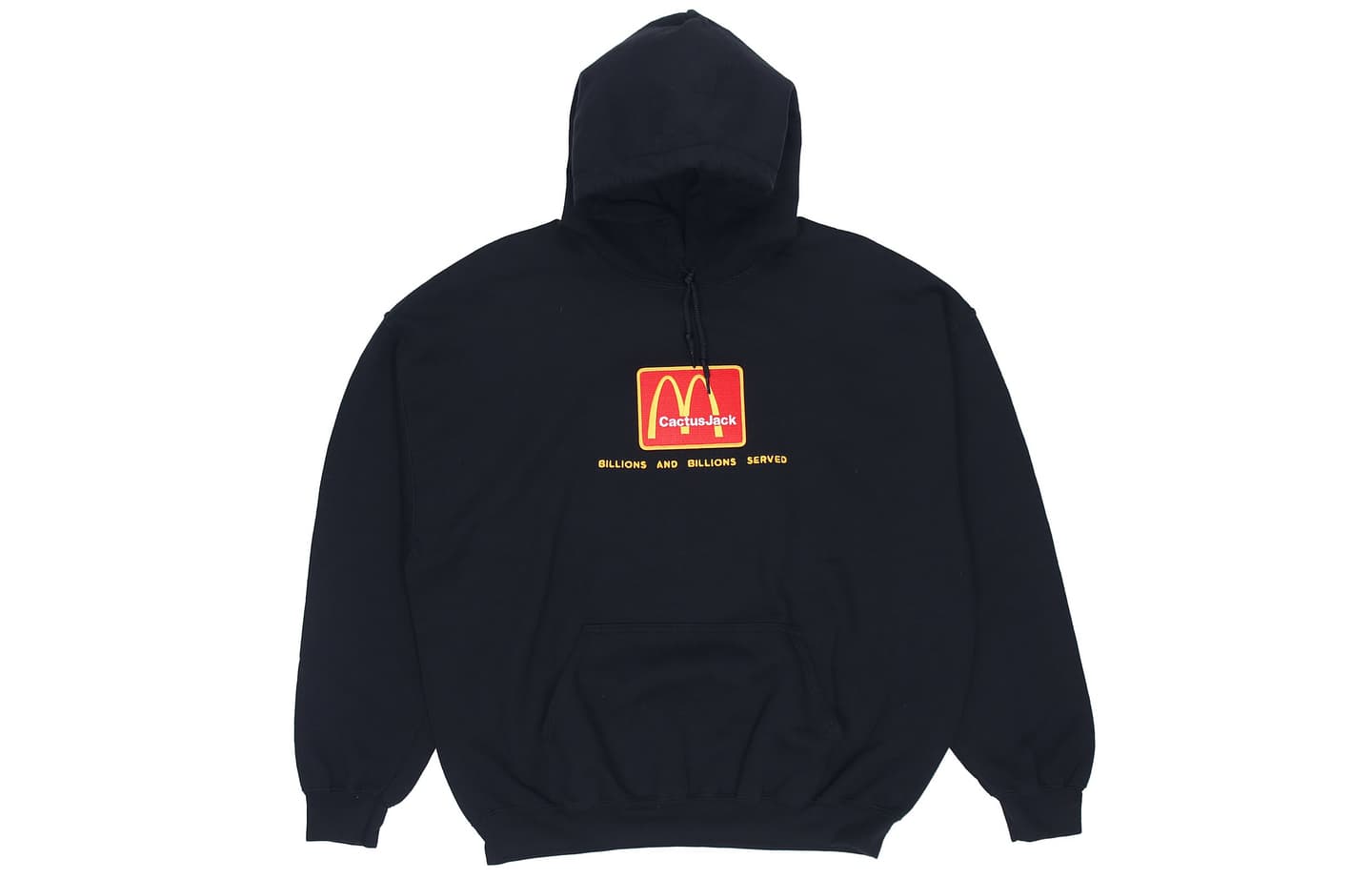 Travis Scott x McDonald's Hoodie Black