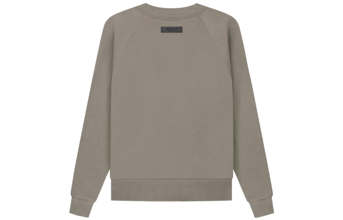 Fear of God Essentials SS22 Crewneck Desert Taupe Logo