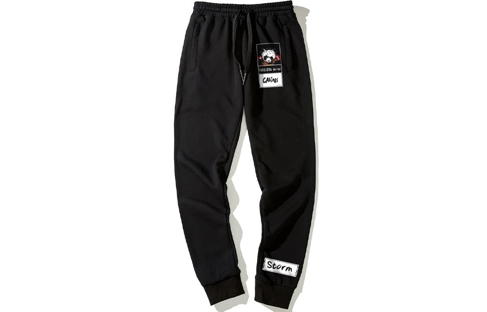 Kimura Sansha Panda Print Joggers