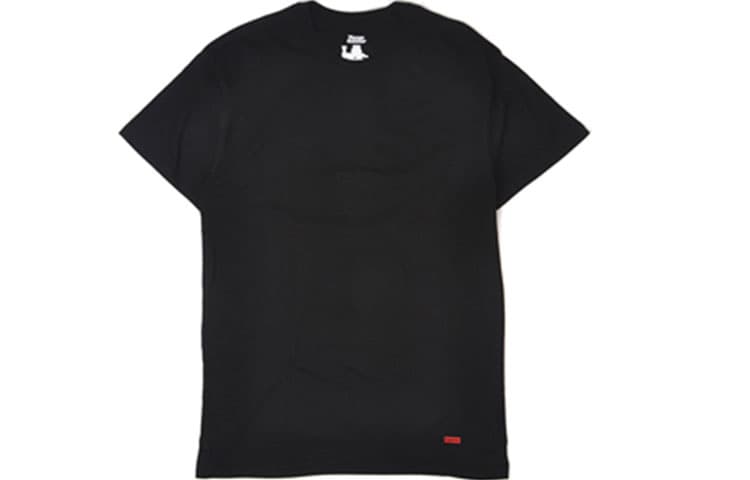 Supreme Hanes Tagless Tees Black
