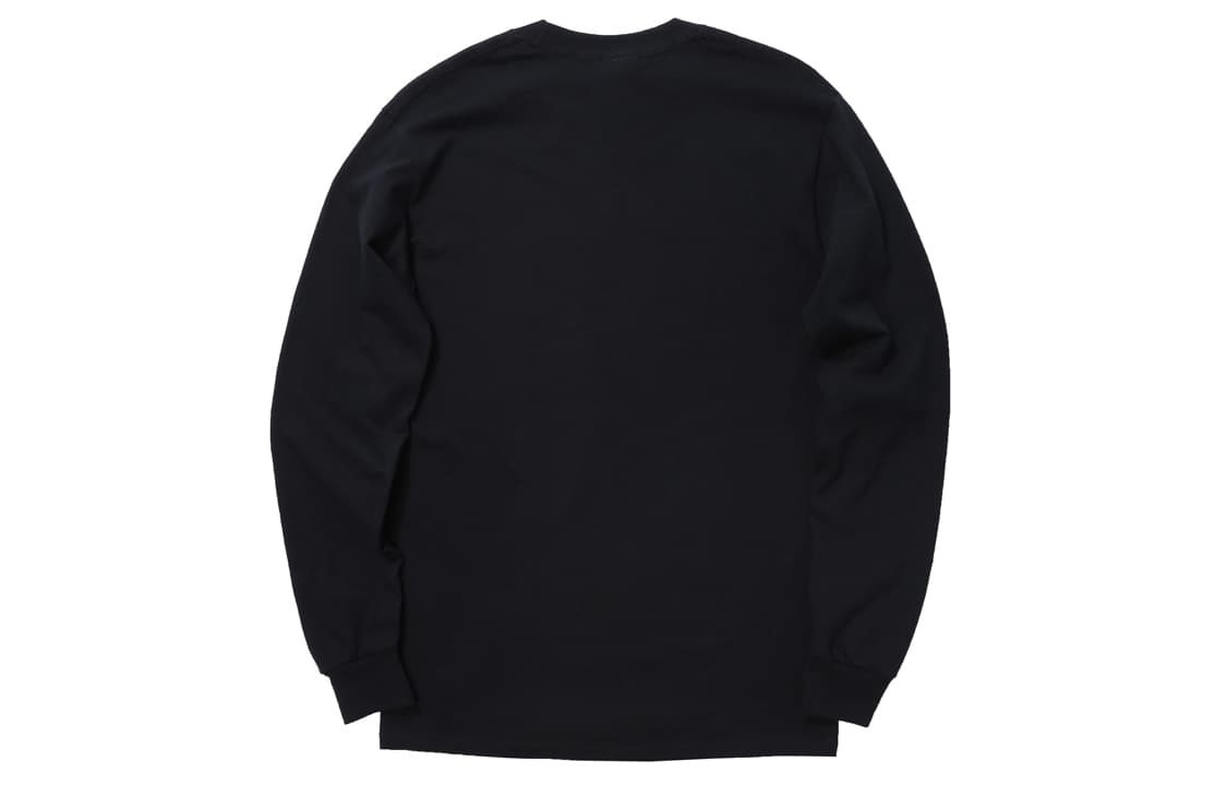 Thrasher Godzilla Flame Logo Long Sleeve Tee Black