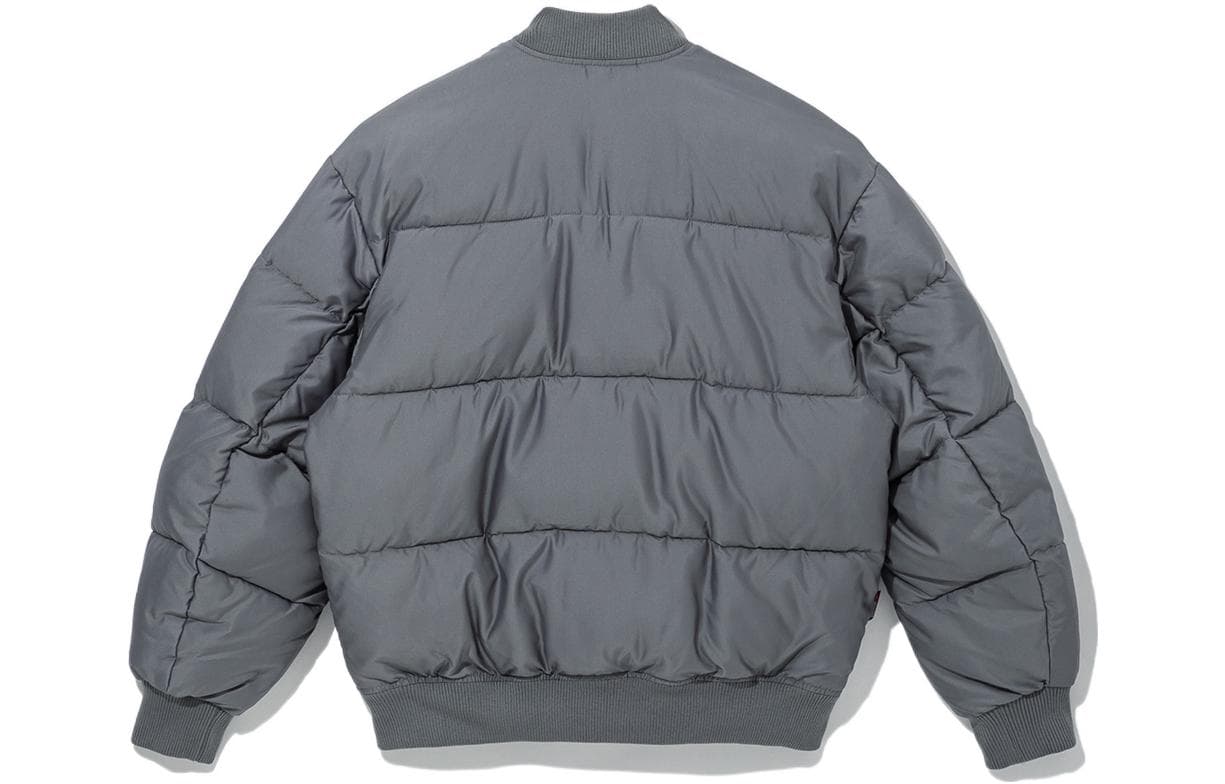 New Era x MLB Pilot Jacket Grey