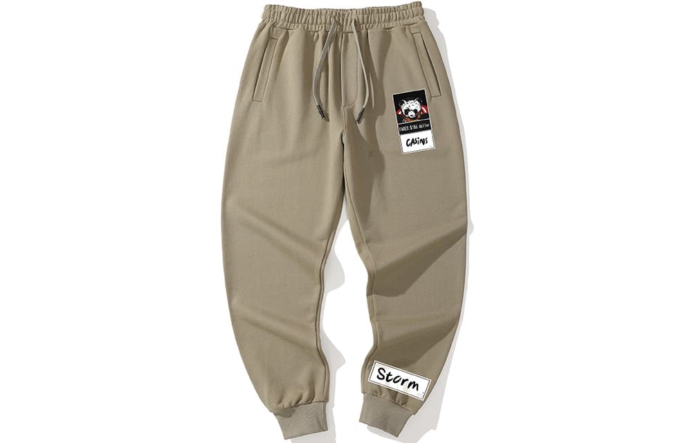 Kimura Sansha Panda Print Joggers