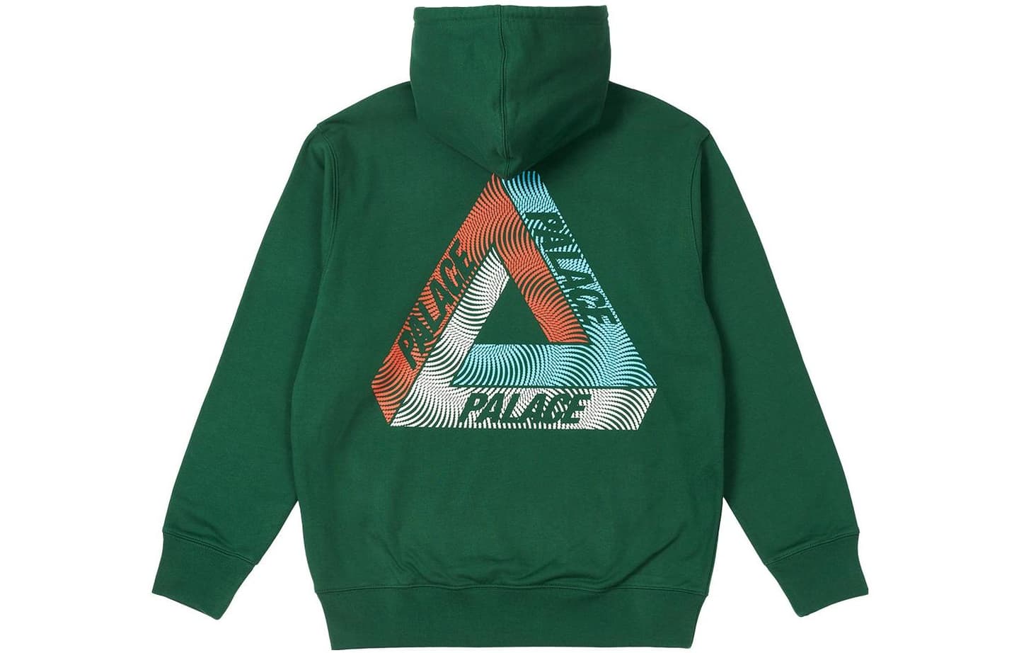PALACE Swirl Tri-Ferg Hood Green