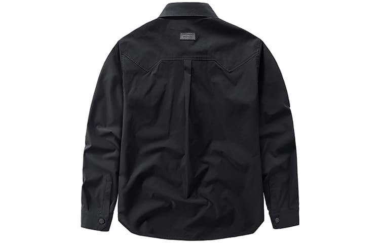 VIP Long Sleeve Checkered Shirt Black
