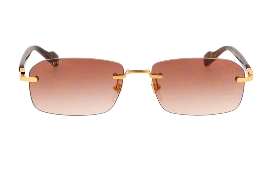 Gucci Rectangular Sunglasses Brown