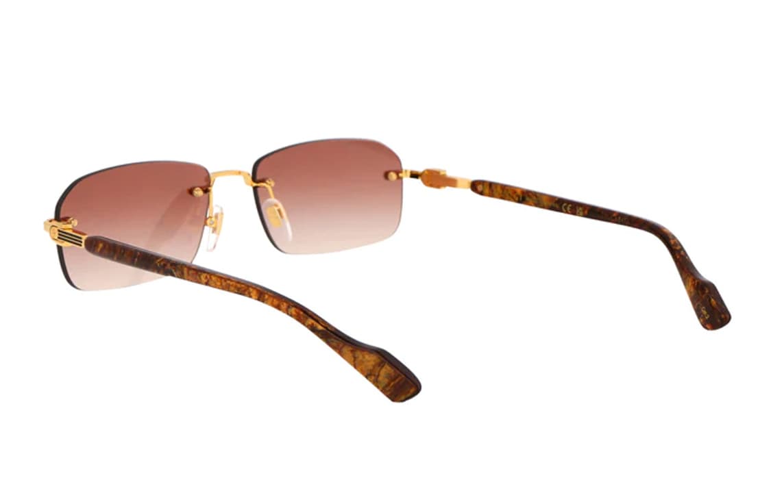Gucci Rectangular Sunglasses Brown