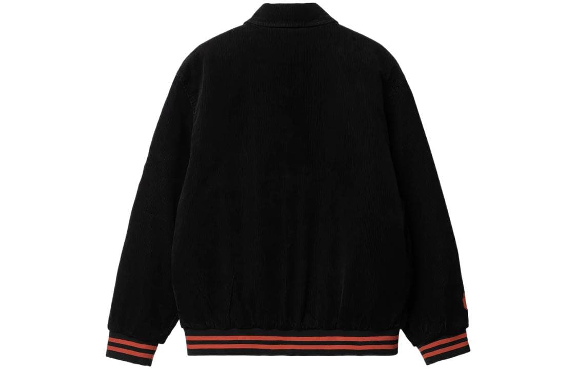 Carhartt WIP Embroidered Letter Jacket Black