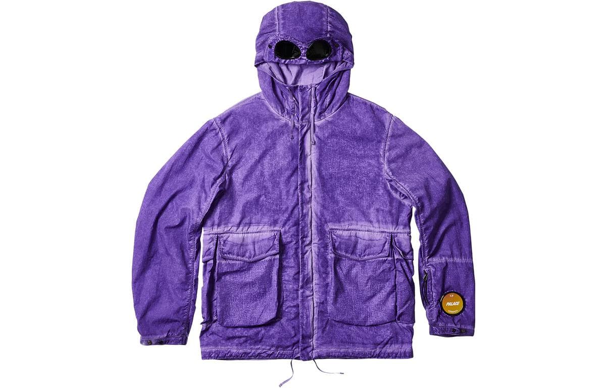 PALACE x C.P. Company Shell Goggle Jacket Purple