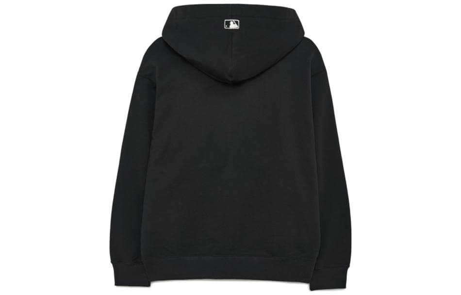 MLB Logo Zip Hoodie Black