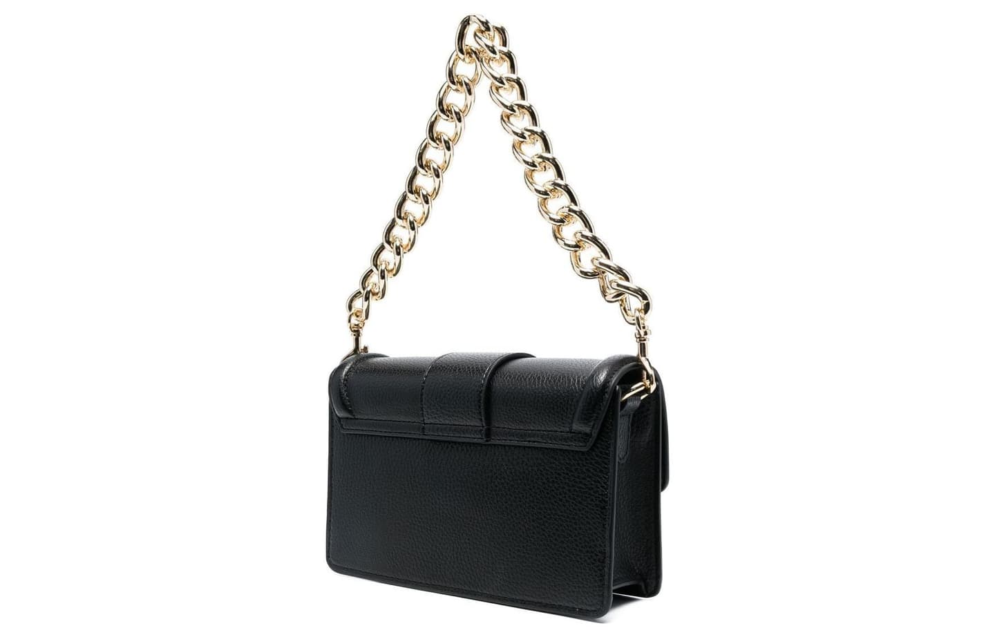 Versace Jeans Couture Baroque Buckle Bag Black