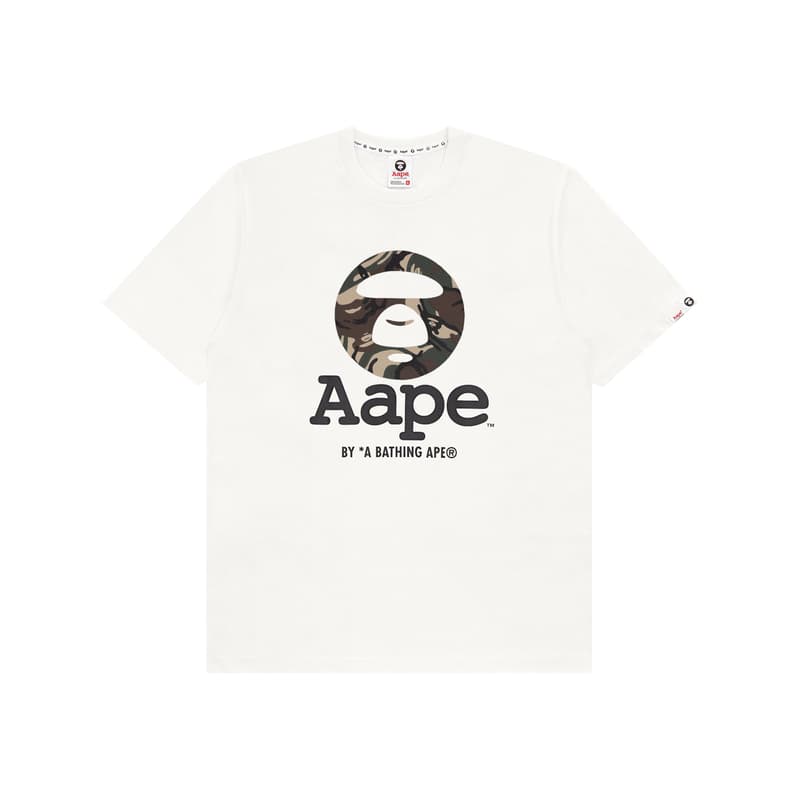 Aape SS23 Camo Logo Tee