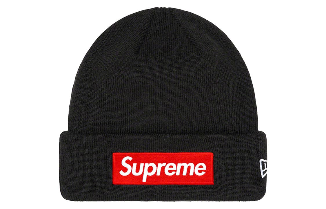 Supreme x New Era Box Logo Beanie