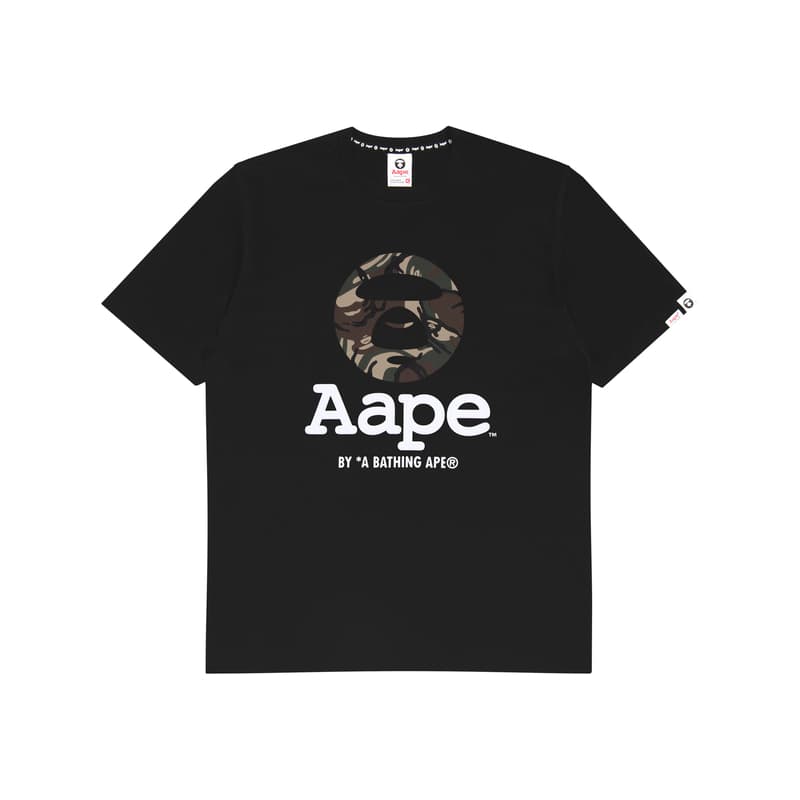 Aape SS23 Camo Logo Tee