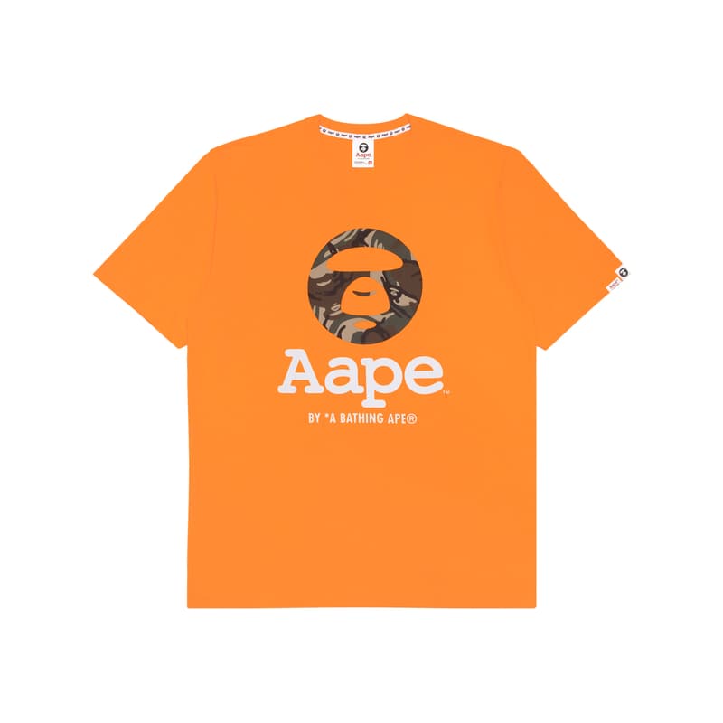 Aape SS23 Camo Logo Tee