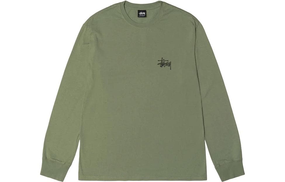 Stussy Basic Stussy Pigment Dyed Ls Tee