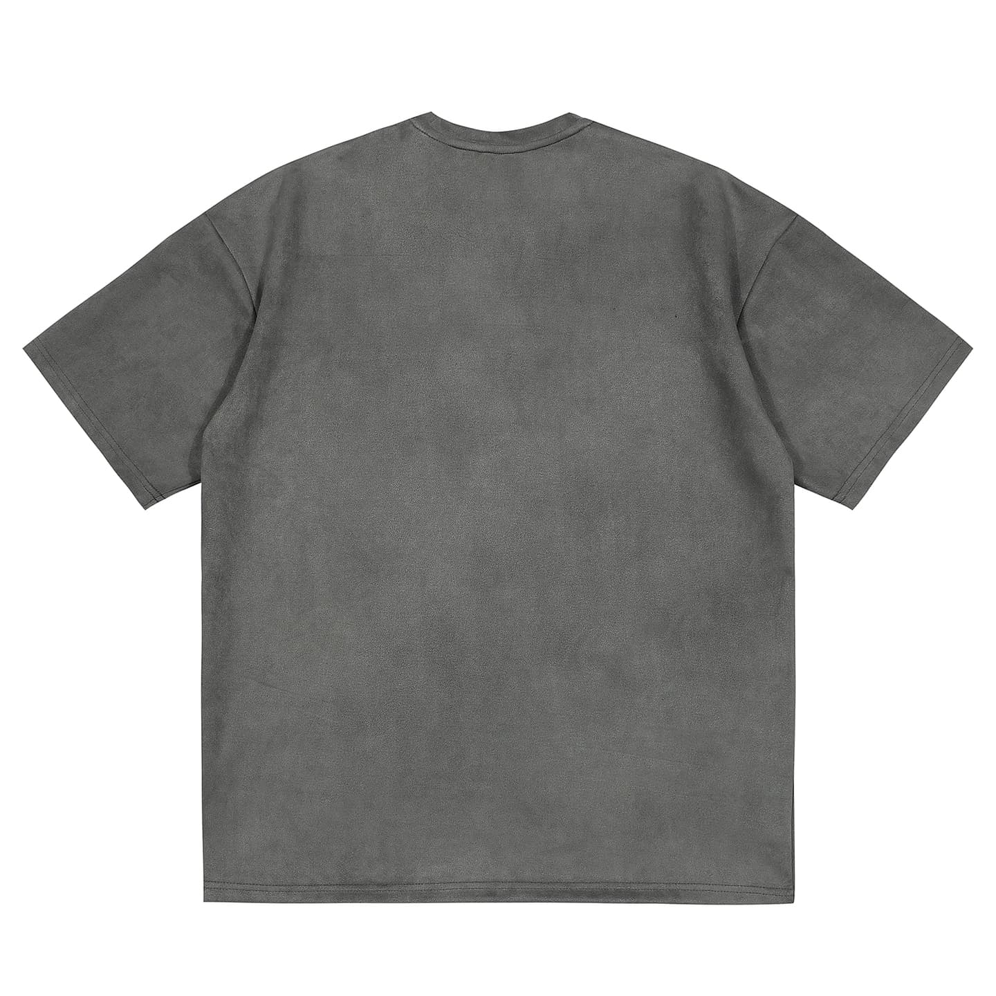 The Simpsons Logo Print Suede T-Shirt
