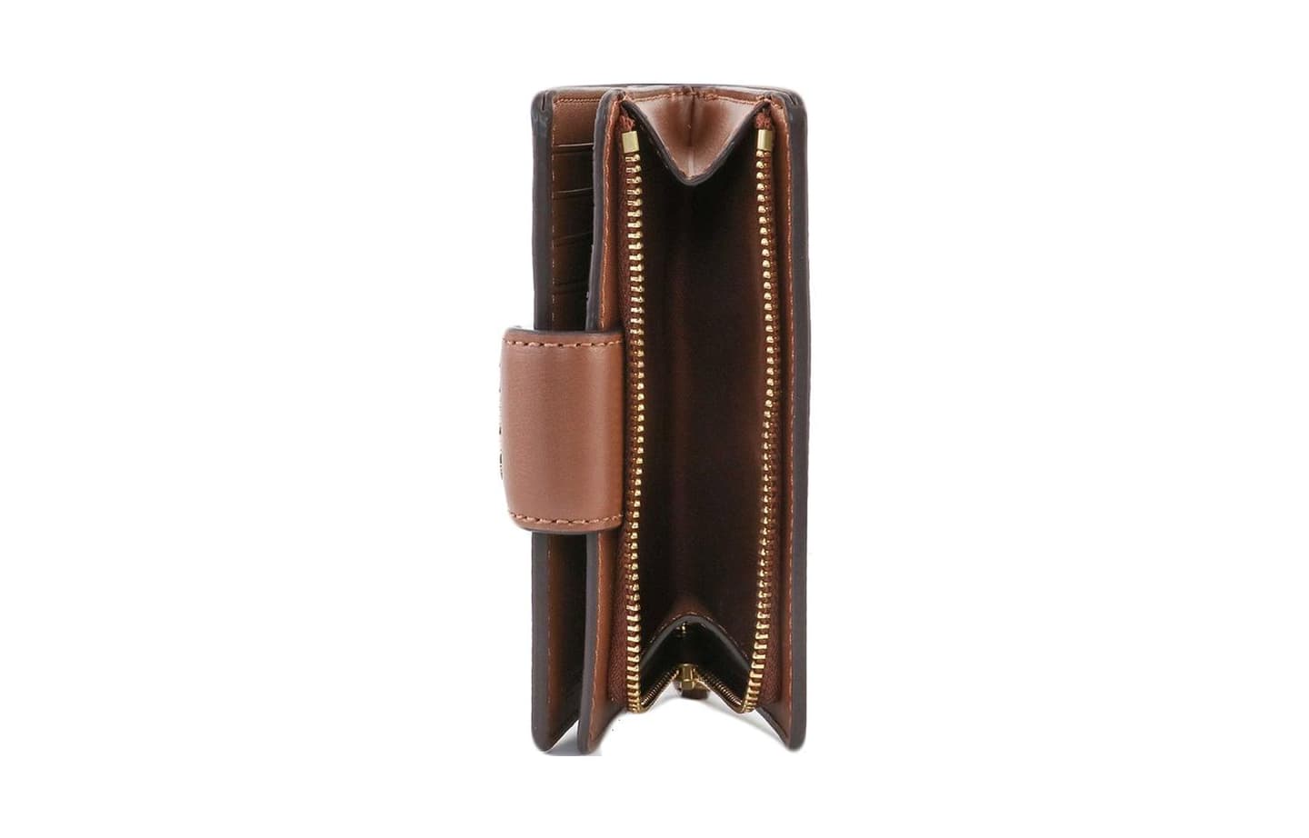COACH Corner Zip Medium Brown