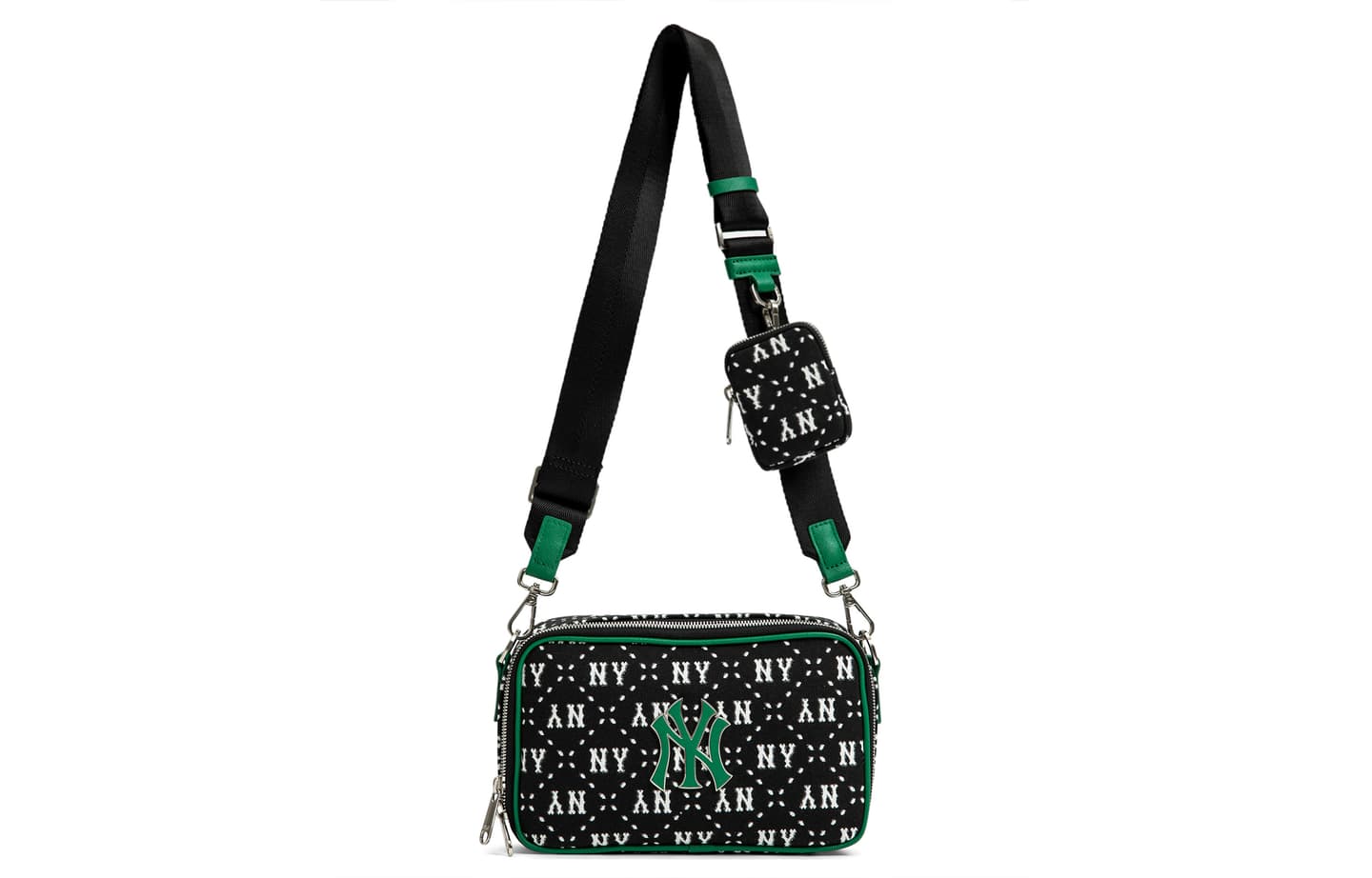 MLB Monogram Crossbody Bag Black