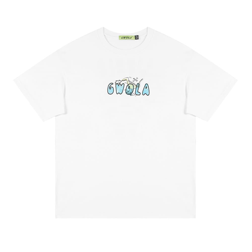 Gwola Logo Print T-Shirt