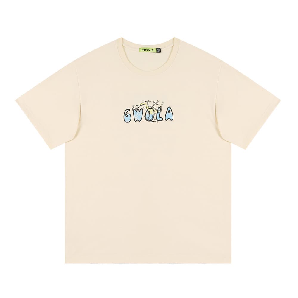 Gwola Logo Print T-Shirt