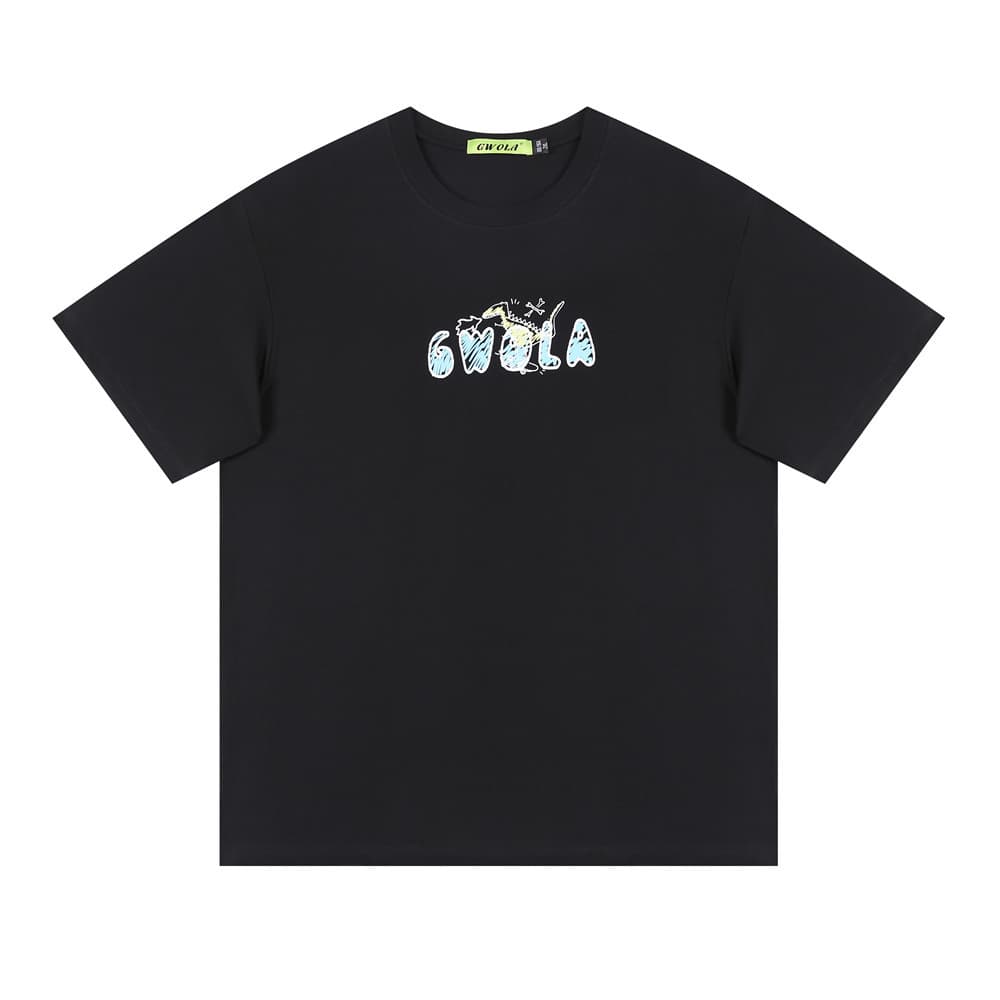 Gwola Logo Print T-Shirt