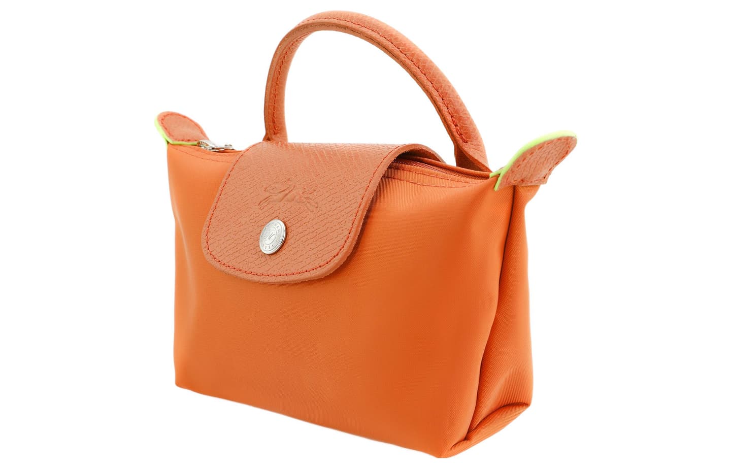 LONGCHAMP Le Pliage Green 17 Orange