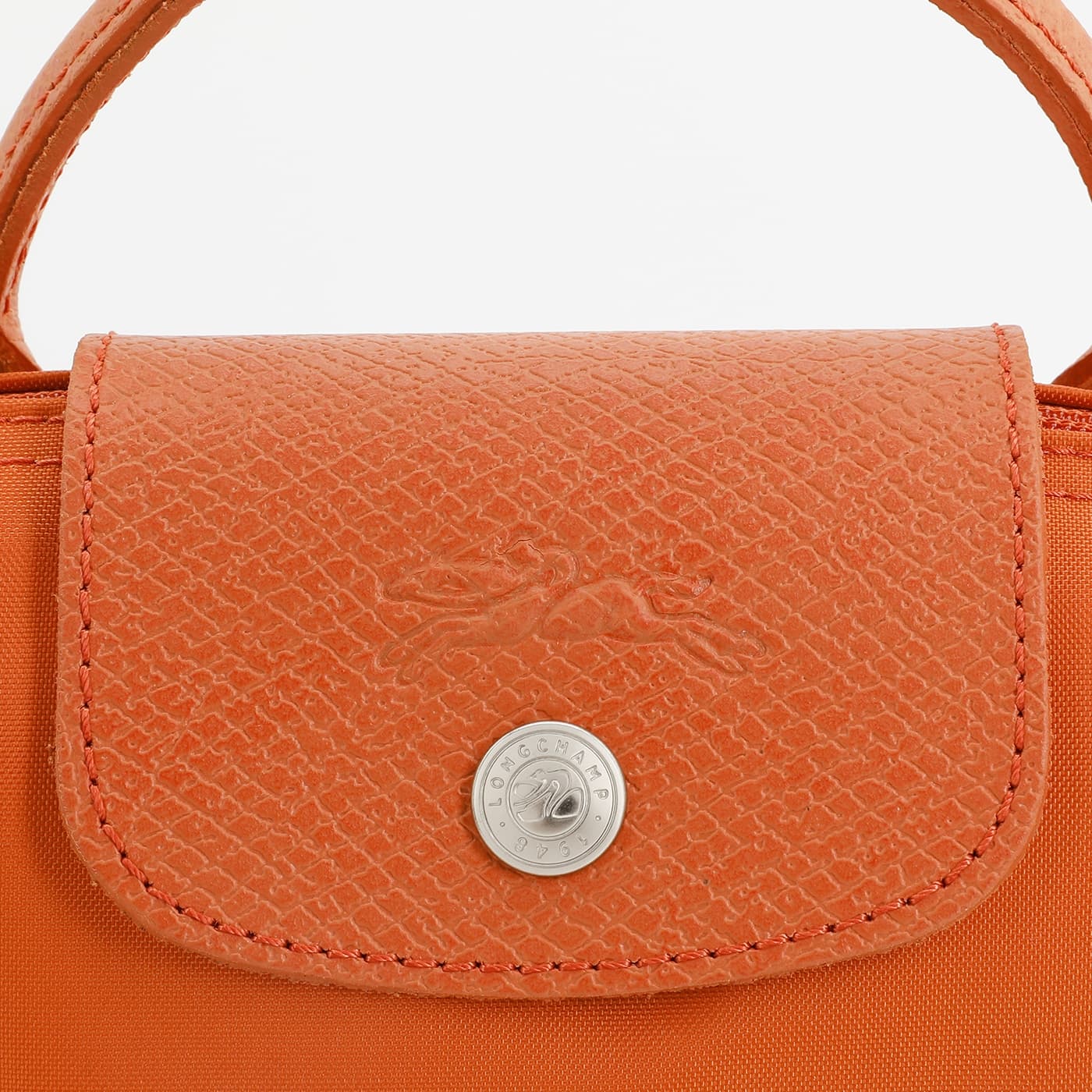 LONGCHAMP Le Pliage Green 17 Orange
