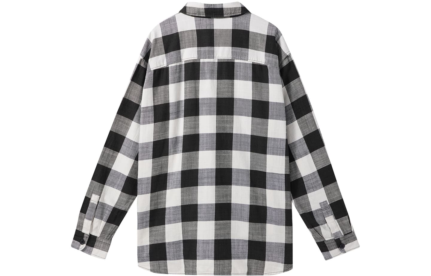 UNIQLO Plaid Print Colorblock Shirt
