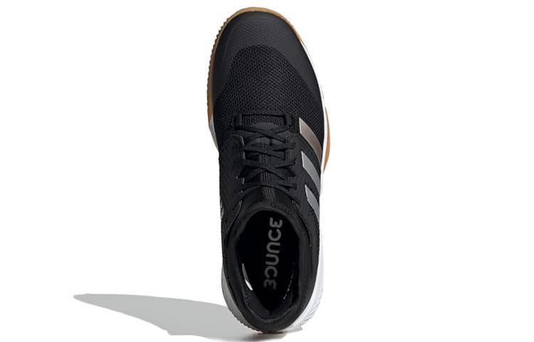 adidas Court Team Bounce Black White Brown