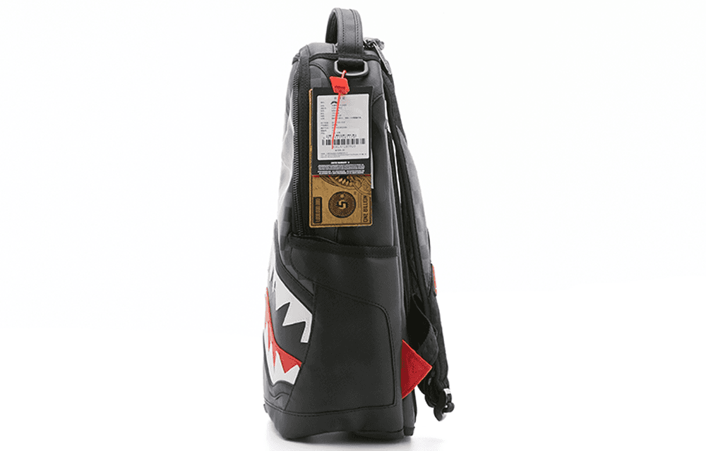 Sprayground Shark Mouth Checkered Backpack