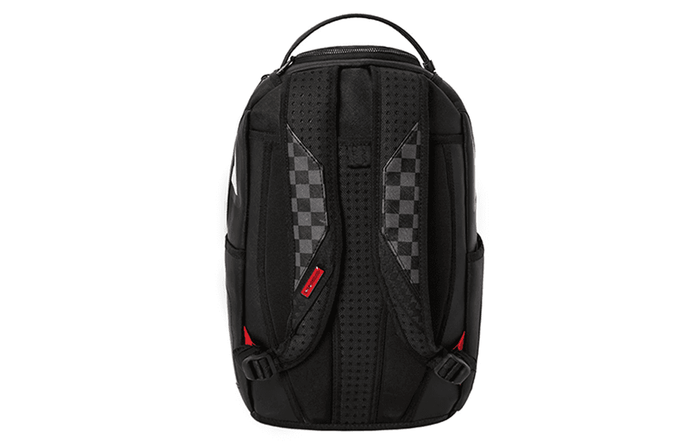 Sprayground Shark Mouth Checkered Backpack
