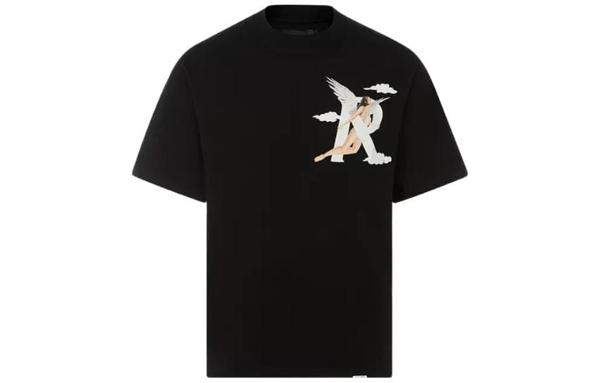 Represent SS23 Black Tee