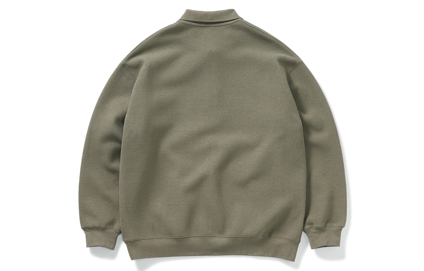 714STREET Waffle Half-Zip Pullover