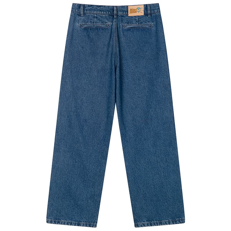 MIND ERROR Logo Jeans