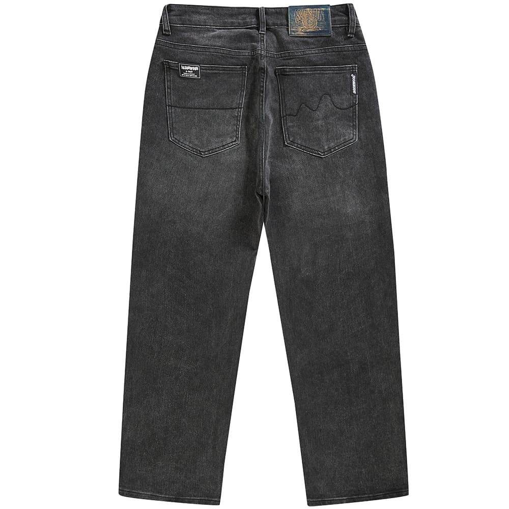 JASONWOOD Vintage Washed Black Jeans