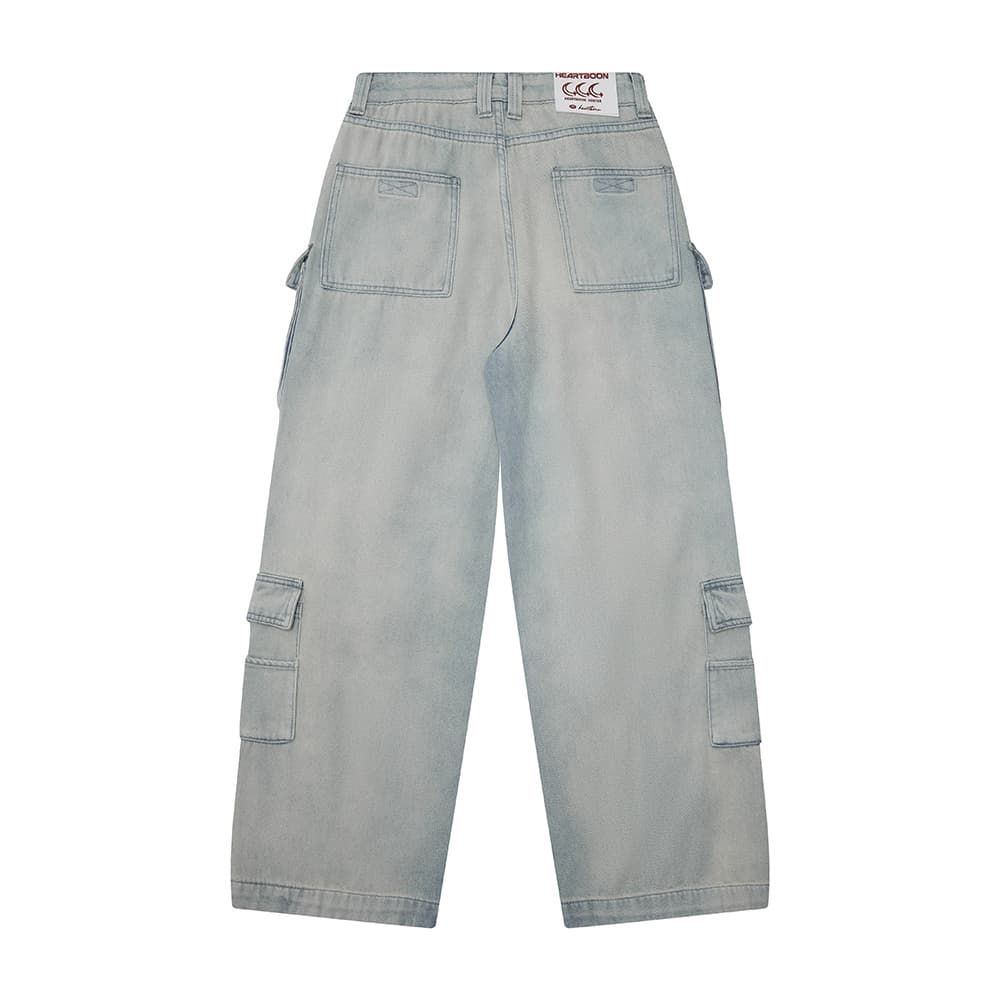 heartboon Denim Cargo Jeans