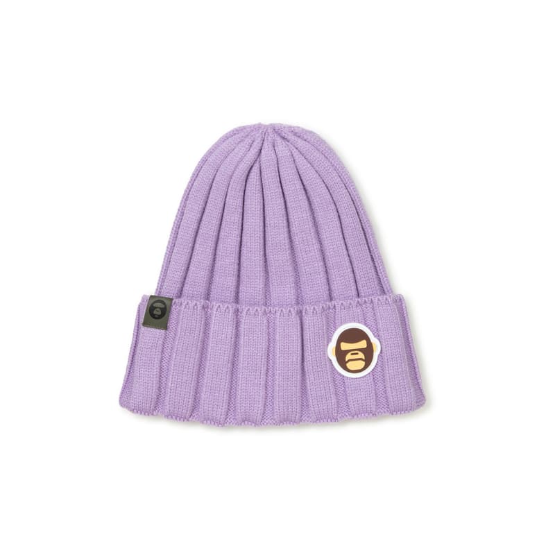 Aape Cartoon Badge Knit Hat