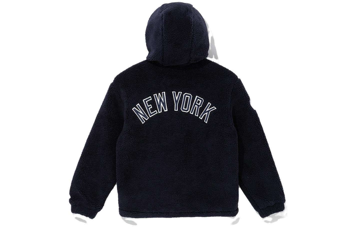 New Era x MLB Yankees Zip Hoodie Navy