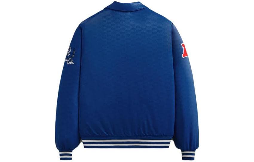 KITH x NFL FW23 Colts Satin Bomber Jacket Logo