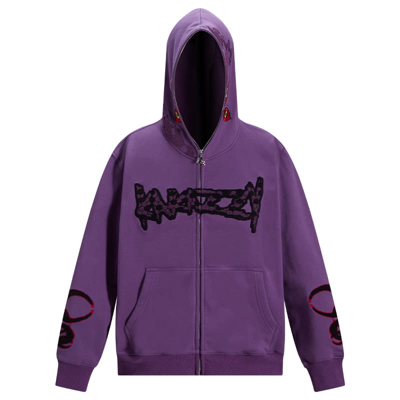 KAKAZZY Hoodie Purple