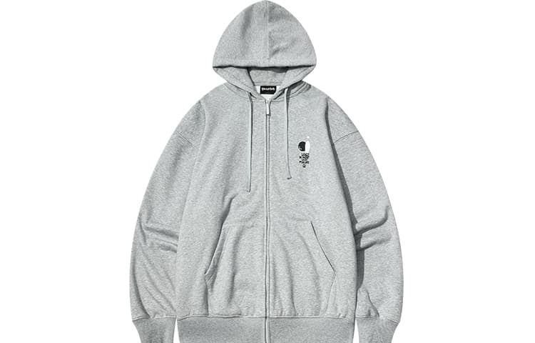 BEASTER Bowling Letter Print Hoodie