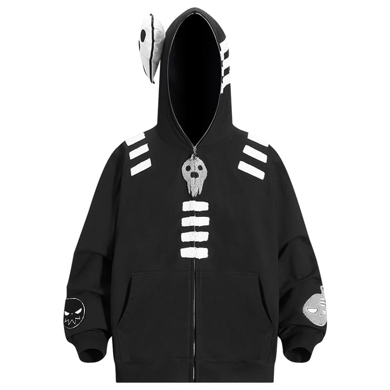 KAKAZZY Y2K Hoodie Black