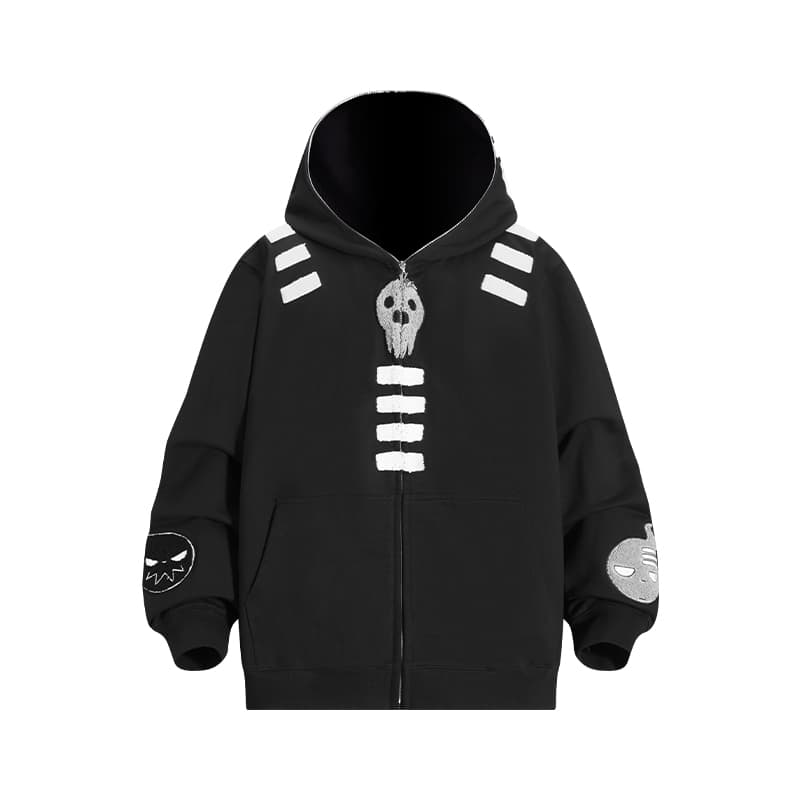 KAKAZZY Y2K Hoodie Black
