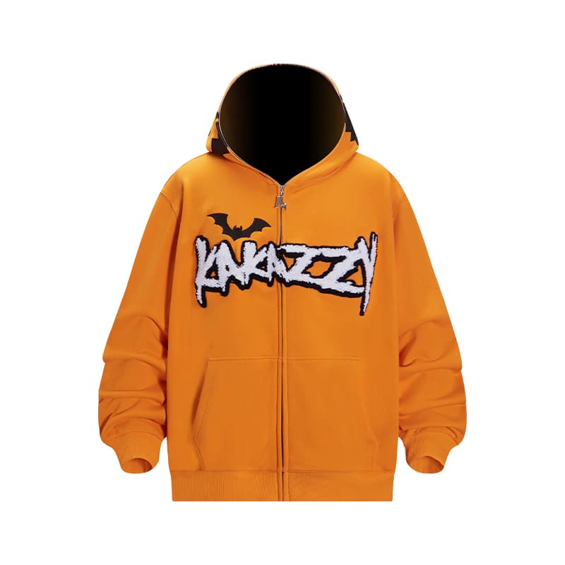 KAKAZZY Oversize Pumpkin Hoodie