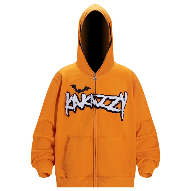 KAKAZZY Oversize Pumpkin Hoodie