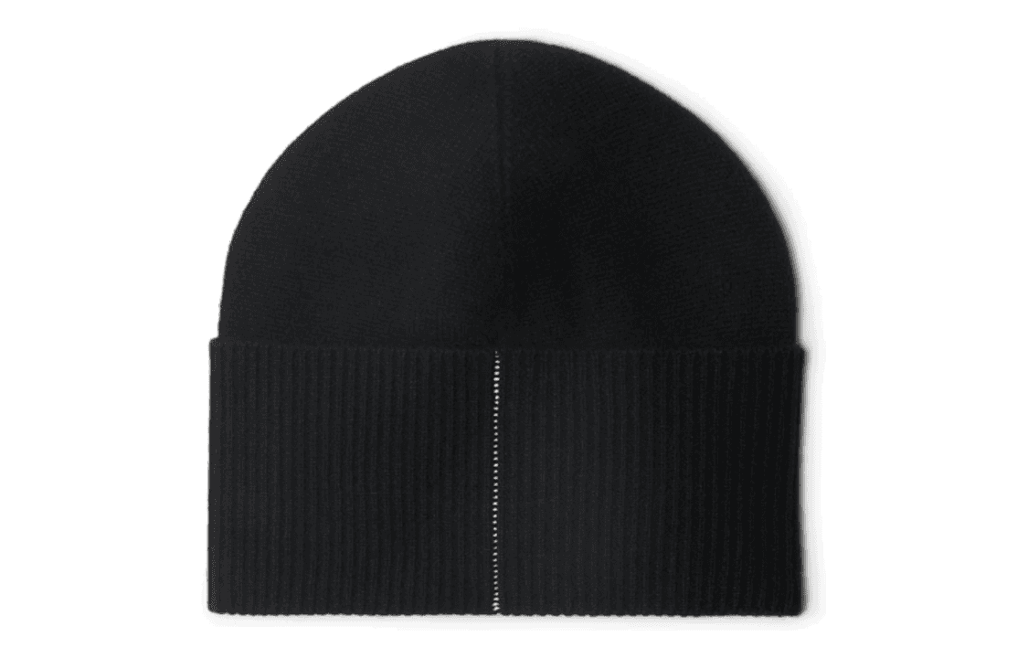 Burberry Equestrian Knight Logo Beanie Black