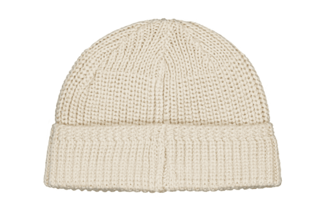 New Balance Patch Beanie White