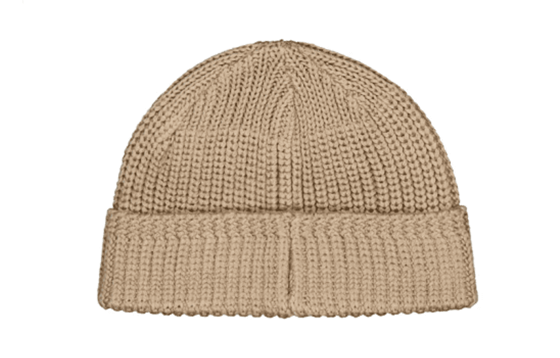 New Balance Logo Beanie Khaki